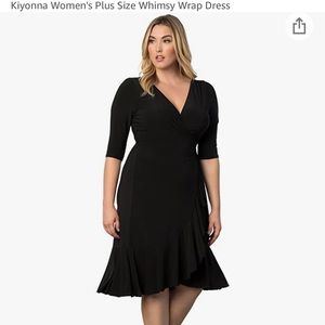 Wrap dress 2xl, tags, never worn, it’s a bluish purple